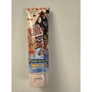 New Nathalie Lete Orange Blossom Shower Gel 10.1 Oz Cream Gingerbread House D37